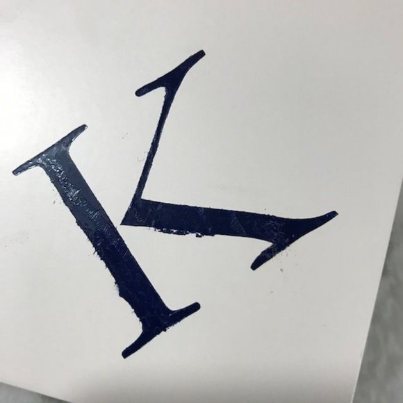 Snow Leopard Faux Fur Double Door 'K' Four Compartment Mirrored Storage Box - Picture 11 of 12